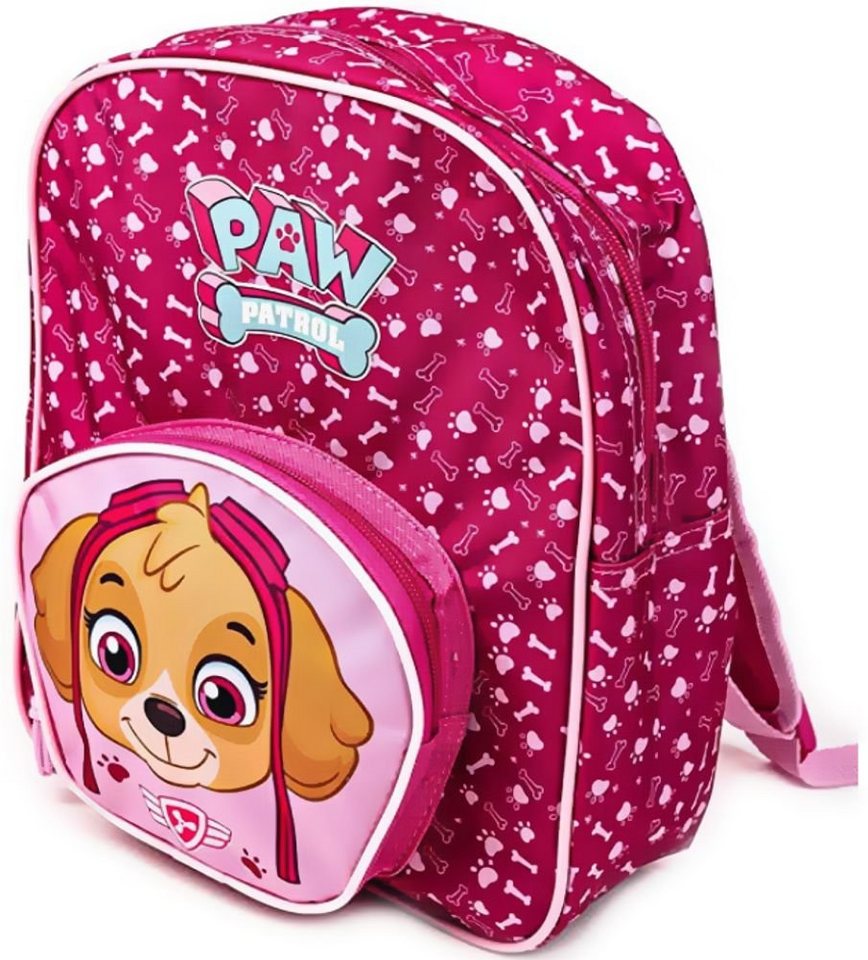 PAW PATROL Kinderrucksack PAW PATROL Kinderrucksack 3D Jungen und Mädchen für Kita Schule blau und pink von PAW PATROL