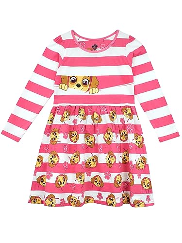 PAW PATROL Kleid | Baumwolle Kleid Mädchen | Skye Kleider für Mädchen Mehrfarbig 110 von PAW PATROL