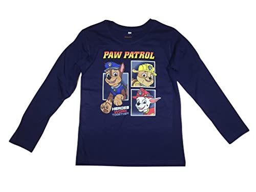 PAW PATROL Langarmshirt (110, blau) von PAW PATROL