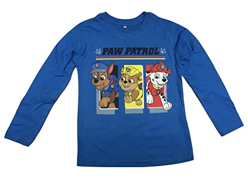 Paw Patrol Langarmshirt (116, blau) von PAW PATROL