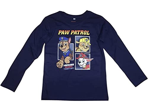 PAW PATROL Langarmshirt (Navy, 116) von PAW PATROL