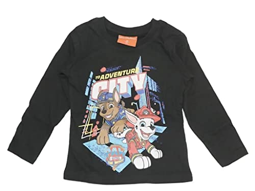 PAW PATROL Langarmshirt (schwarz, 104) von PAW PATROL