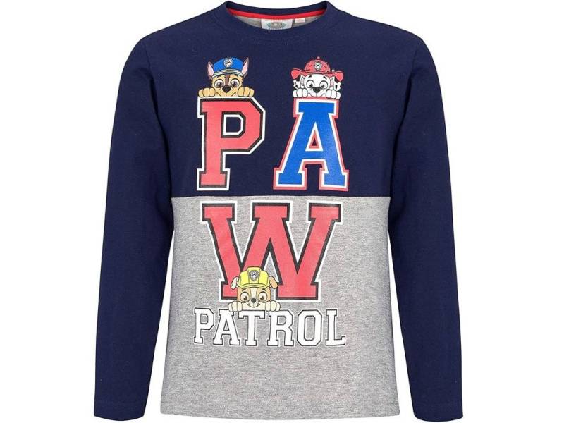 PAW PATROL Langarmshirt Paw Patrol Langarmshirt "Never give up" von PAW PATROL