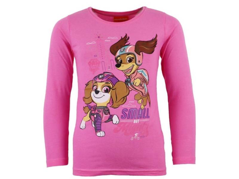 PAW PATROL Langarmshirt Paw Patrol Mädchen Langarmshirt "Skye" von PAW PATROL