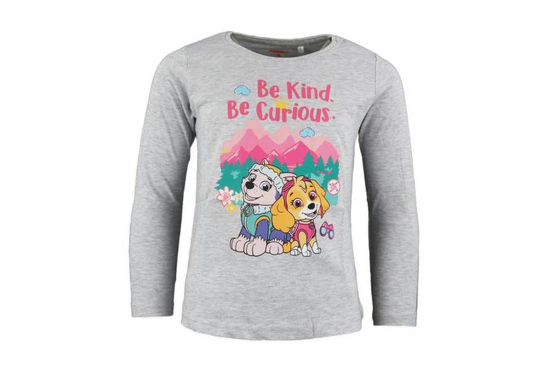 PAW PATROL Langarmshirt Paw Patrol Skye Everest Mädchen Kinder Shirt Gr. 104 bis 128 von PAW PATROL