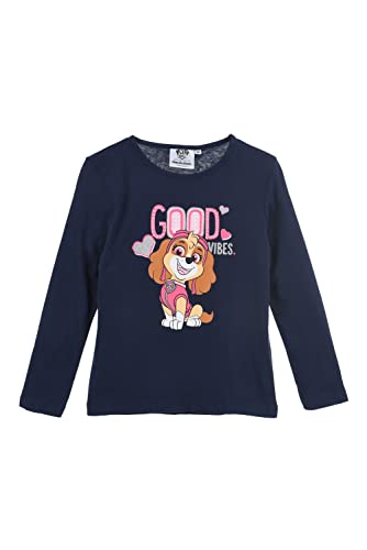 PAW PATROL Langarmshirt Sweatshirt Pullover Mädchen (Lila,110) von PAW PATROL