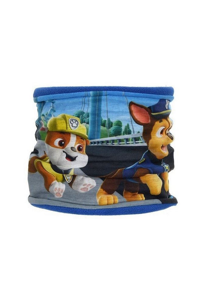 PAW PATROL Loop Chase, Rubble Kinder Jungen Winter-Schal Schlauch-Schal, Blau von PAW PATROL