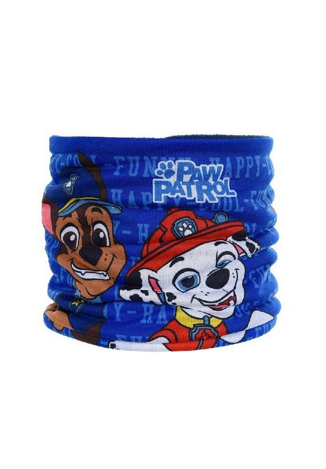 PAW PATROL Loop Kinder Jungen Schal Schlauchschal Fleece Chase Marshall von PAW PATROL