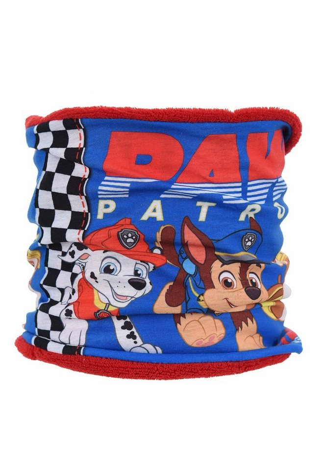 PAW PATROL Loop Kinder Jungen Winter Schal Schlauchschal Skate Marshall von PAW PATROL