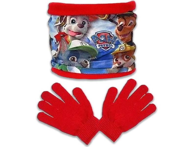 PAW PATROL Loop Schal Schlauchschal und Handschuhe Set von PAW PATROL