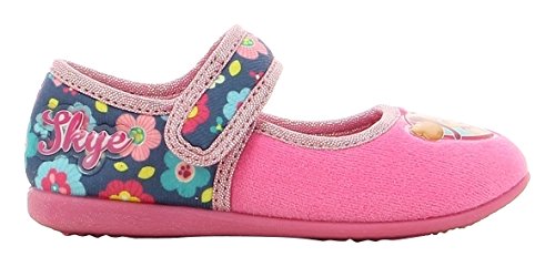 PAW PATROL Mädchen Girls Kids Houseshoes Ballerina Niedrige Hausschuhe, Pink (Fuchsia), 25 EU von PAW PATROL