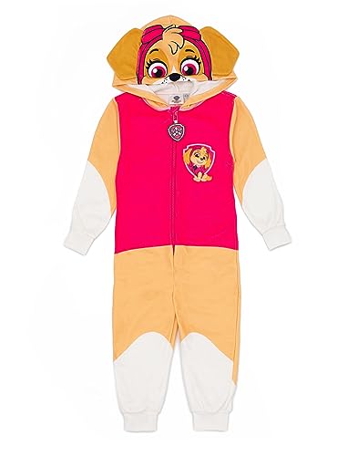 PAW PATROL Mädchen Skye Charakter Kostüm Onesie | Auf actionreiche Abenteuer gehen | Perfekt zum Spielen, Entdecken und für gemütliche Nächte | Hergestellt für ultimativen Komfort und Spaß von PAW PATROL