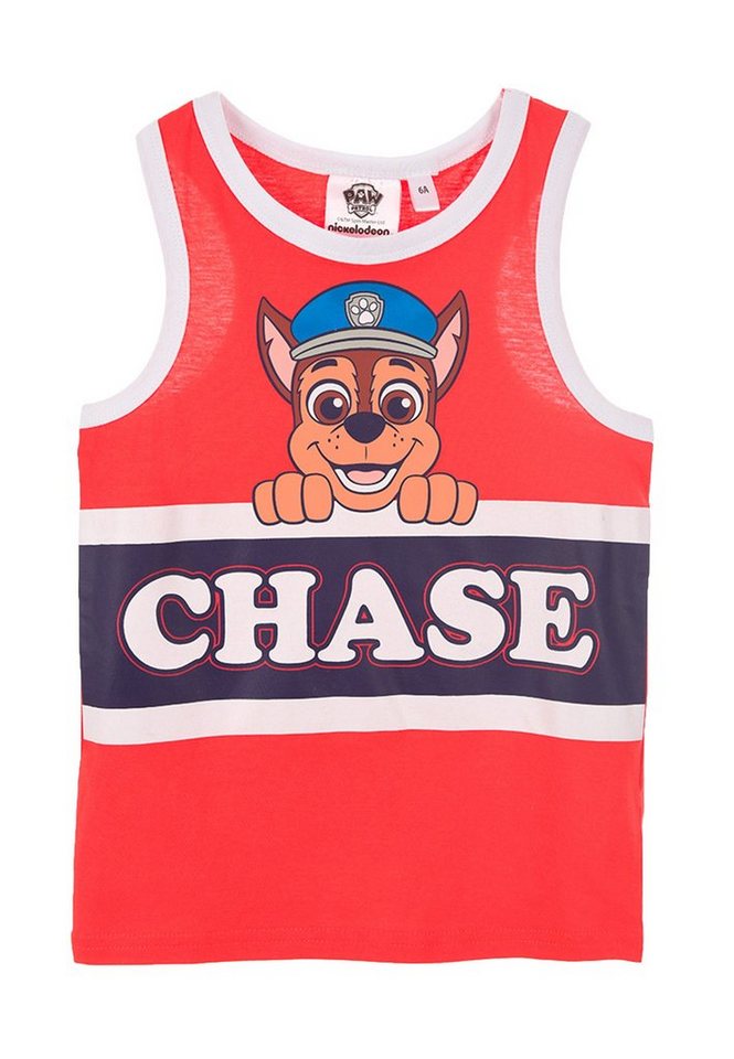 PAW PATROL Muskelshirt Jungen Tank-Top Sommer-Shirt Muskel-Shirt von PAW PATROL