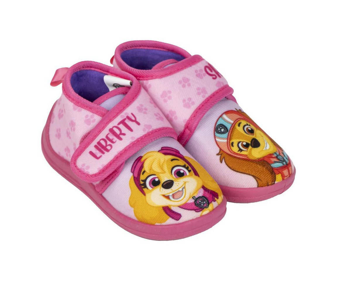 PAW PATROL PAW PATROL Kinder-Hausschuhe mit Klettverschluss Mädchen und Jungen Pantoffel von PAW PATROL