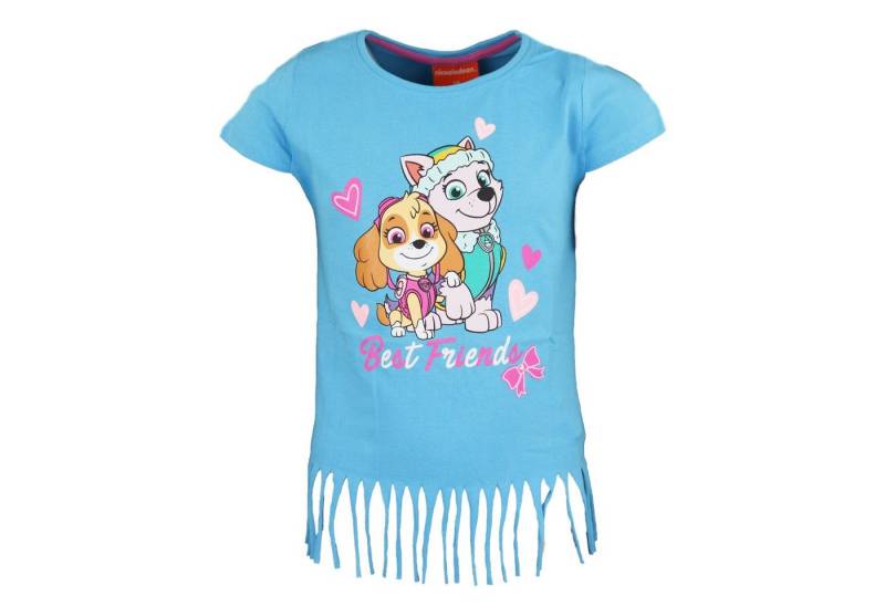 PAW PATROL Print-Shirt Paw Patrol Skye Everest Mädchen Kinder T-Shirt 100% Baumwolle von PAW PATROL