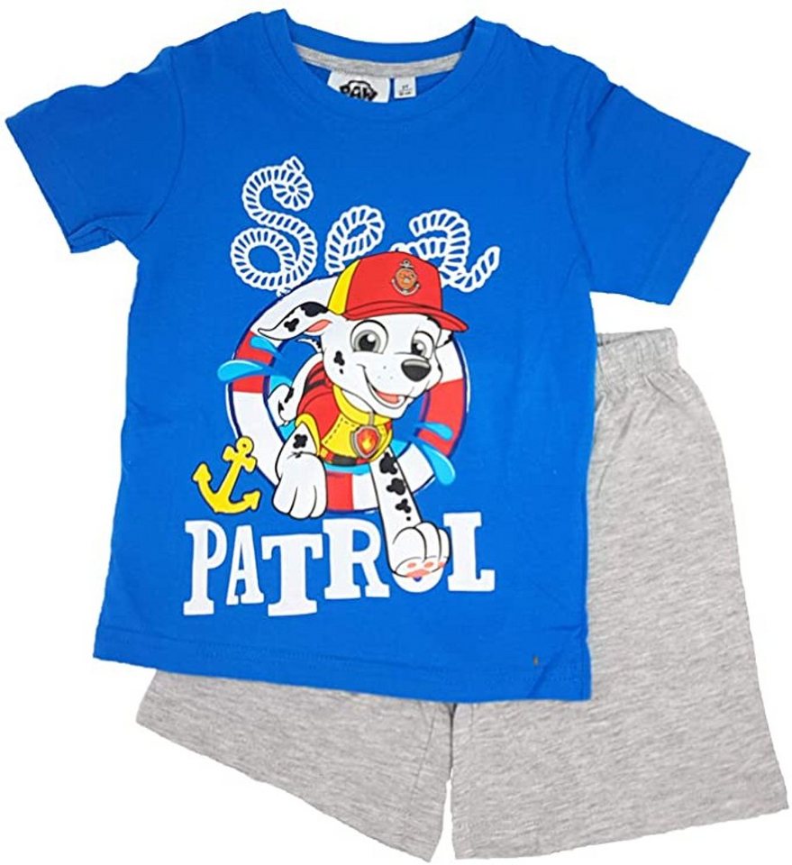 PAW PATROL Pyjama PAW PATROL PYJAMA Shorty kurzer Pyjama Jungen von PAW PATROL