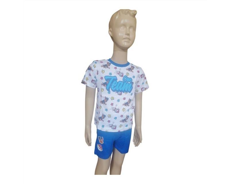 PAW PATROL Pyjama PAW Patrol "One Team" Kurzer Jungen-Pyjama, Größe 92-128 (Set, 2 tlg) von PAW PATROL