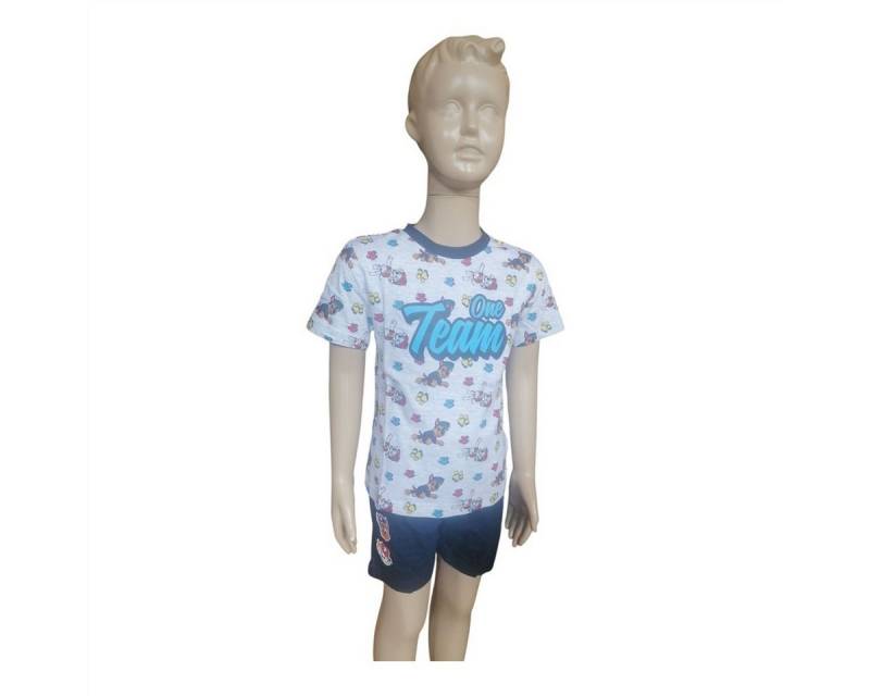 PAW PATROL Pyjama PAW Patrol "One Team" Kurzer Jungen-Pyjama, Größe 92-128 (Set, 2 tlg) von PAW PATROL