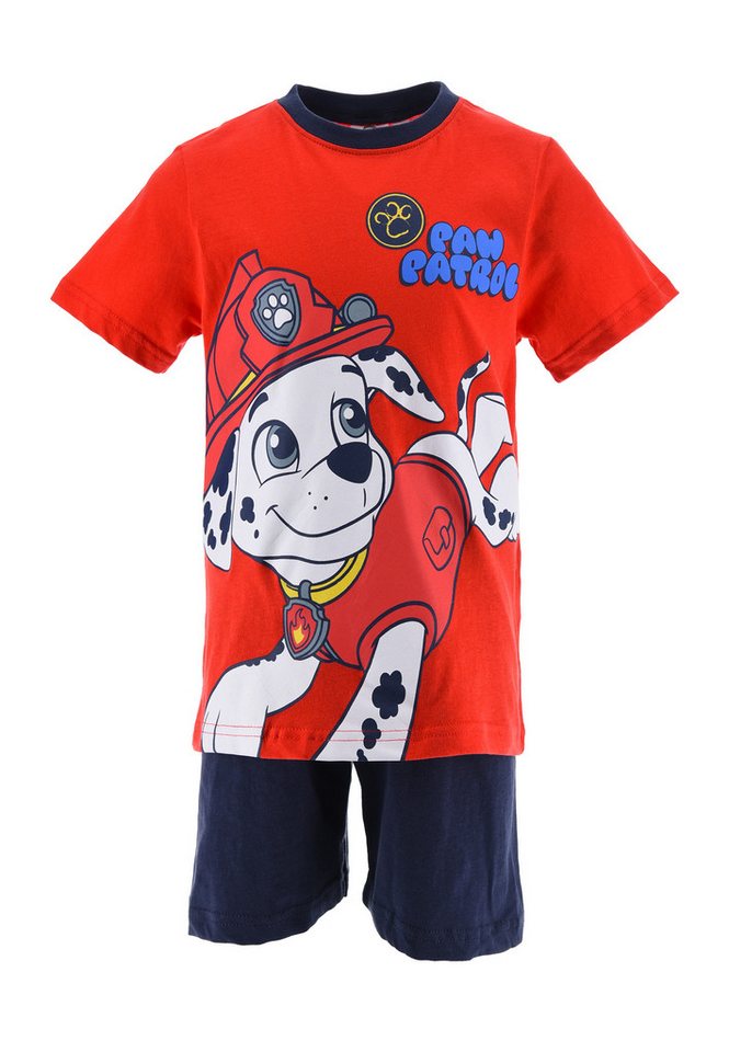PAW PATROL Schlafanzug Chase Kinder Jungen Pyjama langarm Nachtwäsche (2 tlg) von PAW PATROL