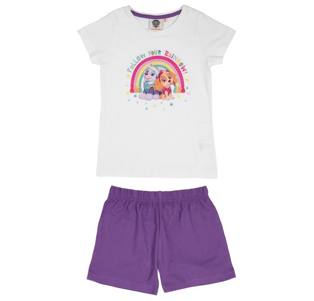 PAW PATROL Schlafanzug Paw Patrol Skye Everest Mädchen Kinder Pyjama Gr. 98 bis 116 100% Baumwolle von PAW PATROL