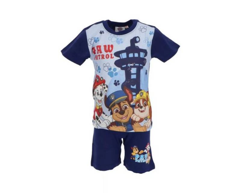 PAW PATROL Schlafanzug Paw Patrol Tower Kurzpyjama Kinder 2–6 Jahre – Schlafanzug von PAW PATROL