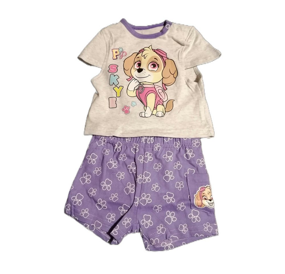 PAW PATROL Shirt & Hose Babymode: PAW Patrol Kurzarm-Set, Größen 62-86, 100% Baumwolle (Set, 2-tlg) von PAW PATROL