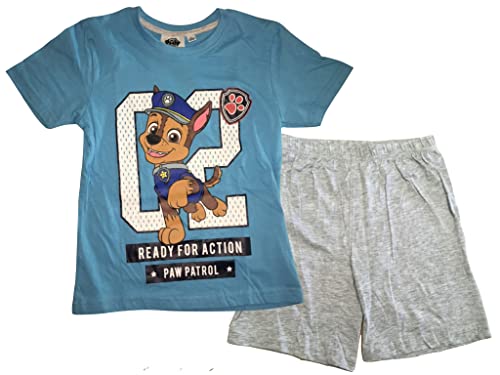 PAW PATROL Shorty Pyjama (hellblau, 116) von PAW PATROL