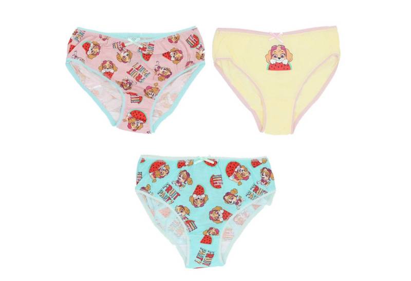 PAW PATROL Slip Paw Patrol Mädchen Slips – 3er Pack Unterwäsche aus reiner Baumwolle von PAW PATROL