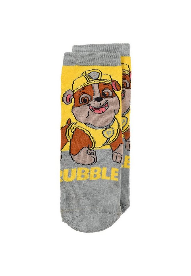 PAW PATROL Socken Paw Patrol Kinder Jungen Socken Gumminoppen Stopper-Socken Strümpfe von PAW PATROL