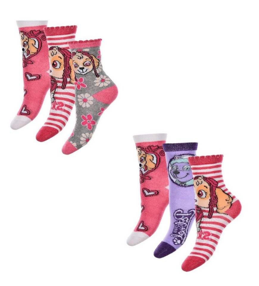 PAW PATROL Socken Paw Patrol Socken für Mädchen 27/30 von PAW PATROL