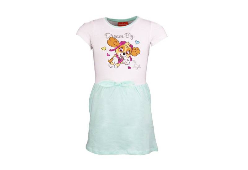 PAW PATROL Sommerkleid Paw Patrol Skye Everest Mädchen Kinder Kleid 100% Baumwolle von PAW PATROL
