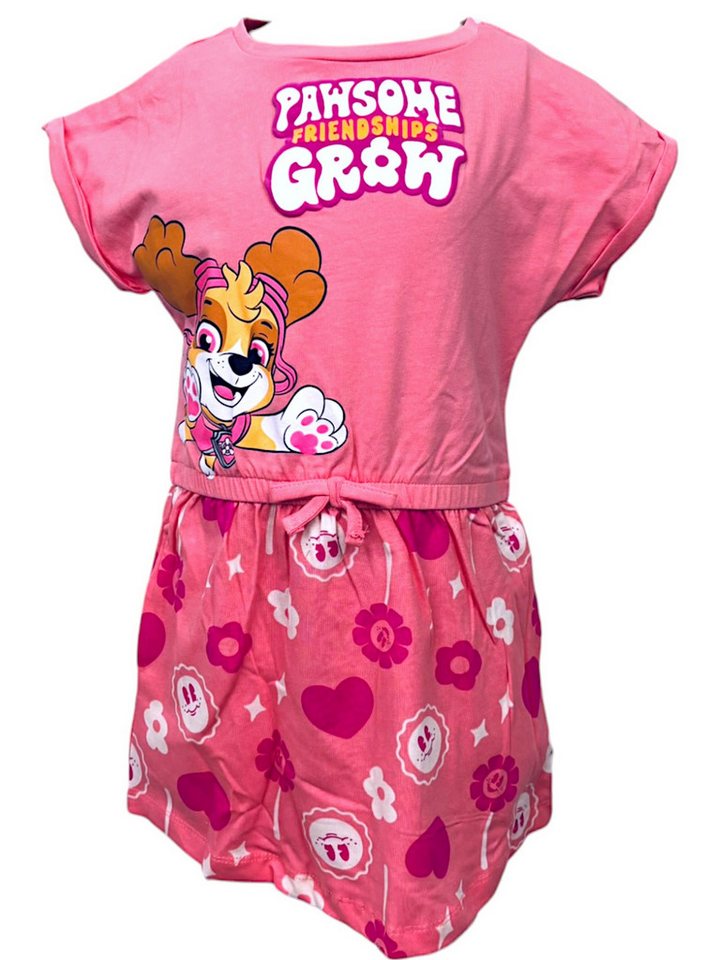 PAW PATROL Sommerkleid Skye Mädchen Jerseykleid Gr. 98-116 cm von PAW PATROL