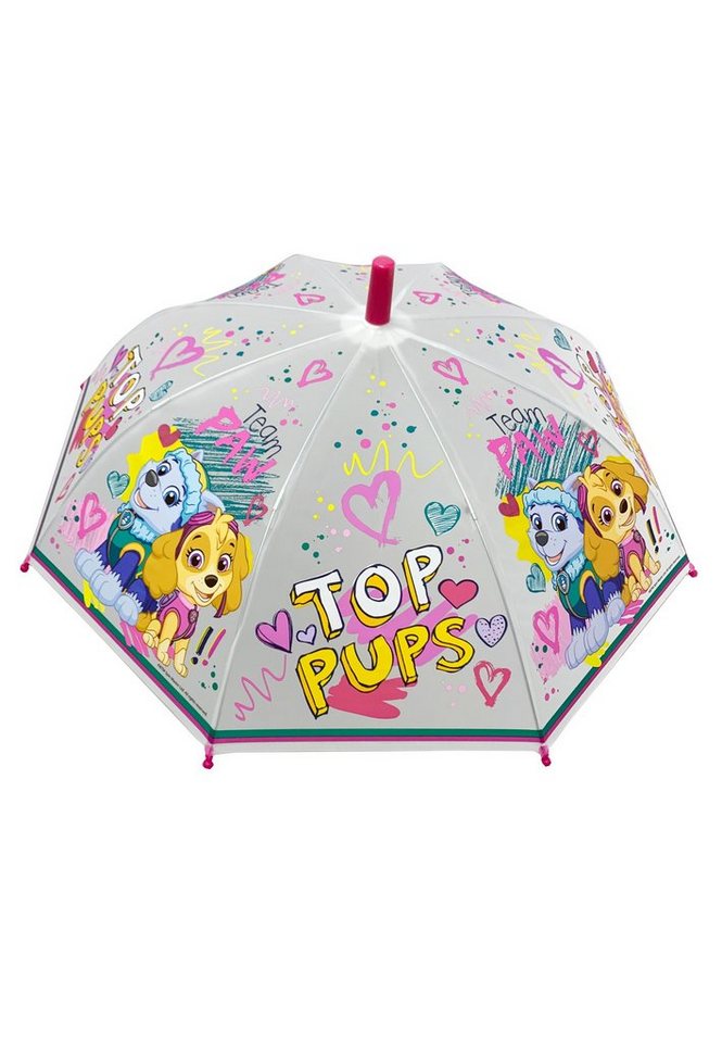 PAW PATROL Stockregenschirm Skye Everest Kinder Mädchen Regenschirm Stock-Schirm von PAW PATROL