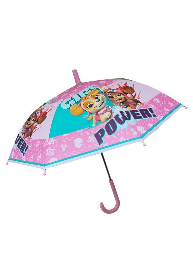 PAW PATROL Stockregenschirm Skye Kinder Mädchen Regenschirm Stock-Schirm von PAW PATROL