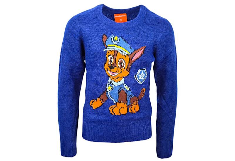 PAW PATROL Strickpullover Chase Jungen Pullover Größe 98-128 cm von PAW PATROL