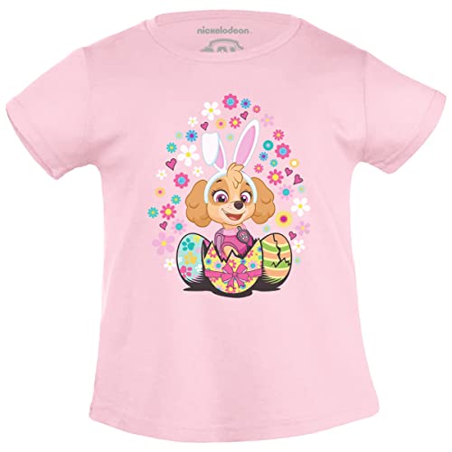 PAW PATROL Superhelden Skye Osterhase Bunny Ostergeschenke Mädchen T-Shirt 116 Rosa von PAW PATROL