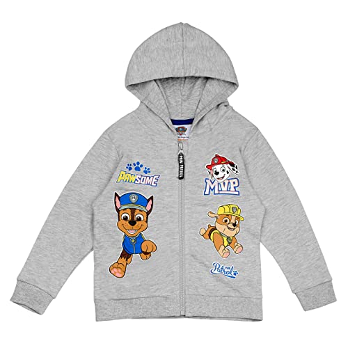 PAW PATROL Sweatjacke mit Kapuze grau (104) von PAW PATROL