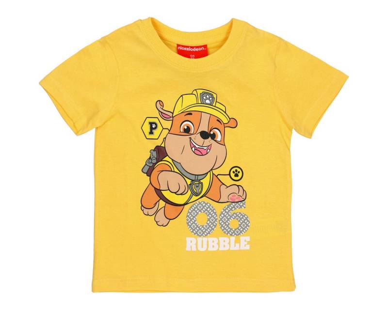 PAW PATROL T-Shirt Chase & Friends Unisex Kinder (1-tlg) Shirt, Oberteil, Leibchen, Funktionsshirt, Shortsleeve Shirt von PAW PATROL