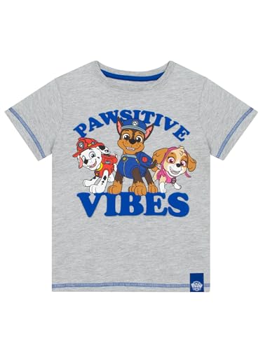 PAW PATROL T-Shirt | Jungen Tshirt | T Shirt Kinder | Blau 98 von PAW PATROL