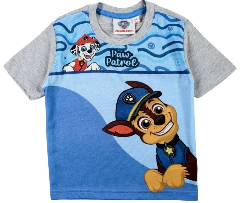 PAW PATROL T-Shirt PAW PATROL Jungen T-Shirt Blau 2 3 4 5 6Jahre von PAW PATROL