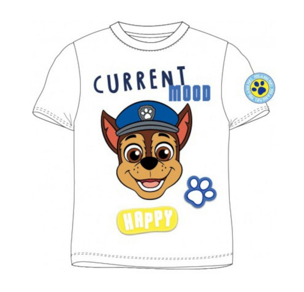 PAW PATROL T-Shirt PAW Patrol Current Mood" Kurzärmeliges T-Shirt für Jungen, Gr. 98-12" von PAW PATROL