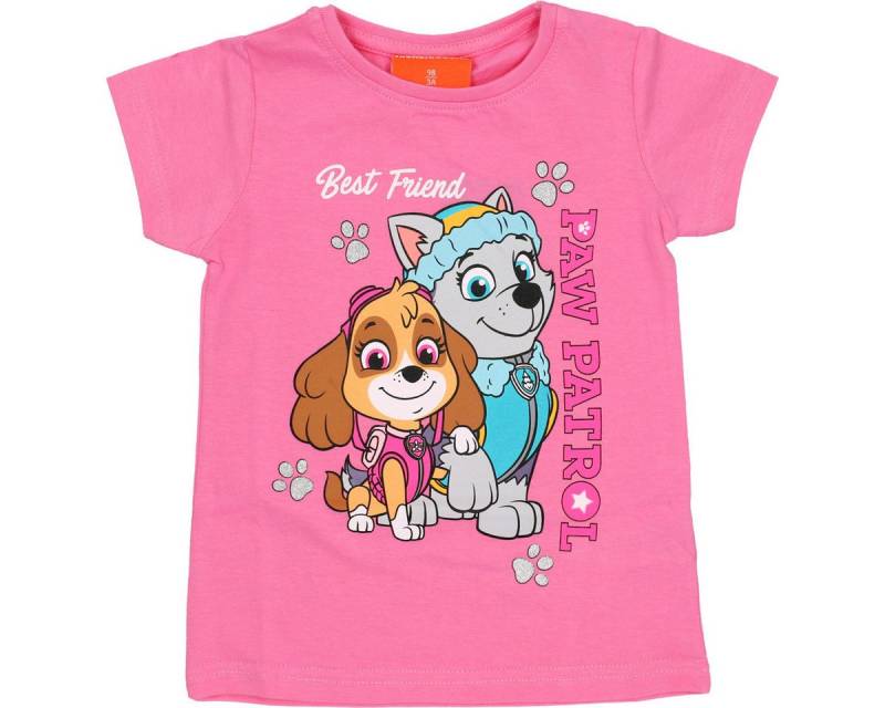 PAW PATROL T-Shirt Skye & Everest Mädchen (1-tlg) Shirt, Oberteil, Leibchen, Funktionsshirt, Shortsleeve Shirt von PAW PATROL