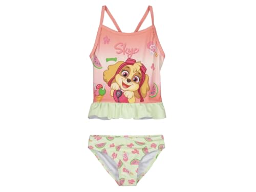 PAW PATROL Tankini Bikini Badeanzug Skye türkis (as3, Numeric, Numeric_128, Regular) von PAW PATROL