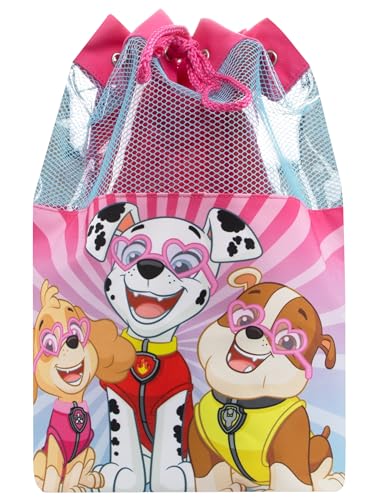 PAW PATROL Tasche | Badetasche Für Mädchen| Schwimmrucksack Kinder | Rosa von PAW PATROL