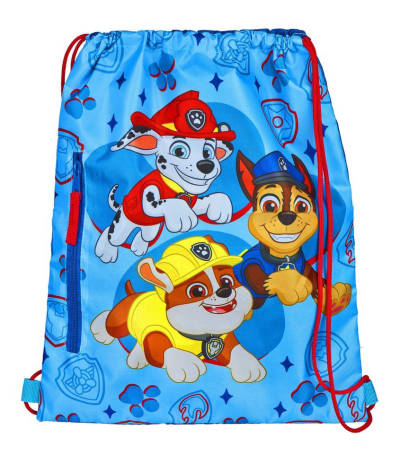 PAW PATROL Turnbeutel Sporttasche Leichter Gymbag für Training und Freizeit von PAW PATROL