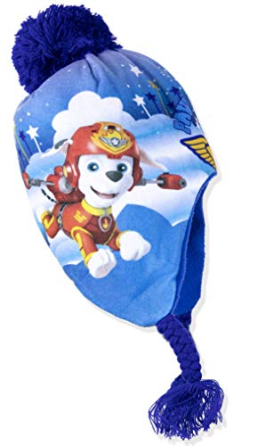 PAW PATROL Winter Kinder Mütze Blau 52 von PAW PATROL