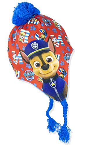 PAW PATROL Winter Kinder Mütze Rot 52 von PAW PATROL