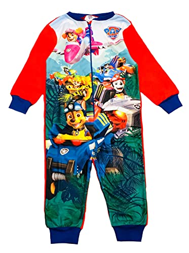 PAW PATROL Jungen- oder Mädchen-Einteiler, Schlafanzug, All-in-One-Pyjama, Alter 5-6 Jahre von PAW PATROL