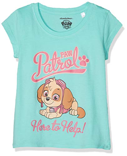 Pat patrouille Mädchen T-Shirt 6277, Turquoise, 2 Jahre von PAW PATROL