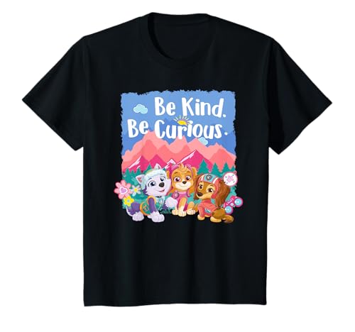 Paw Patrol - Be Kind Be Curious T-Shirt von PAW PATROL